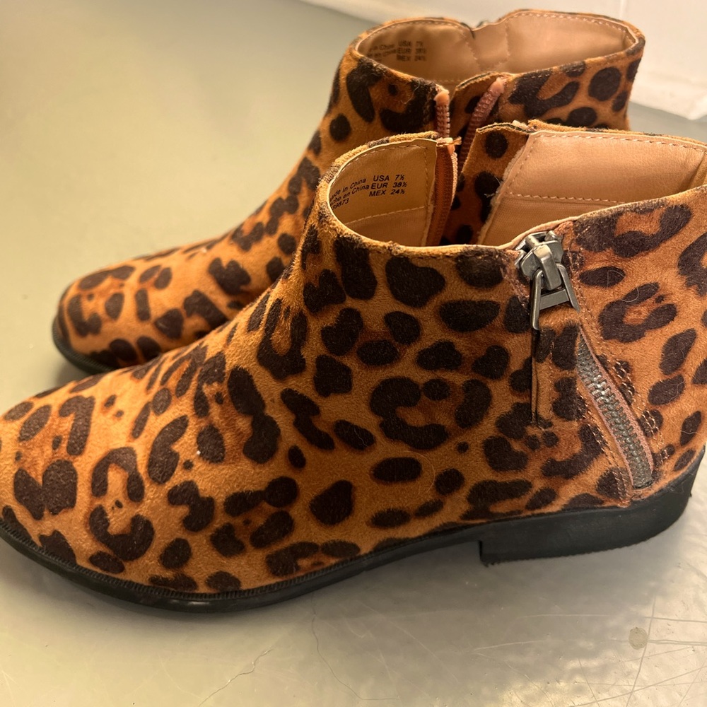 Animal print shoes